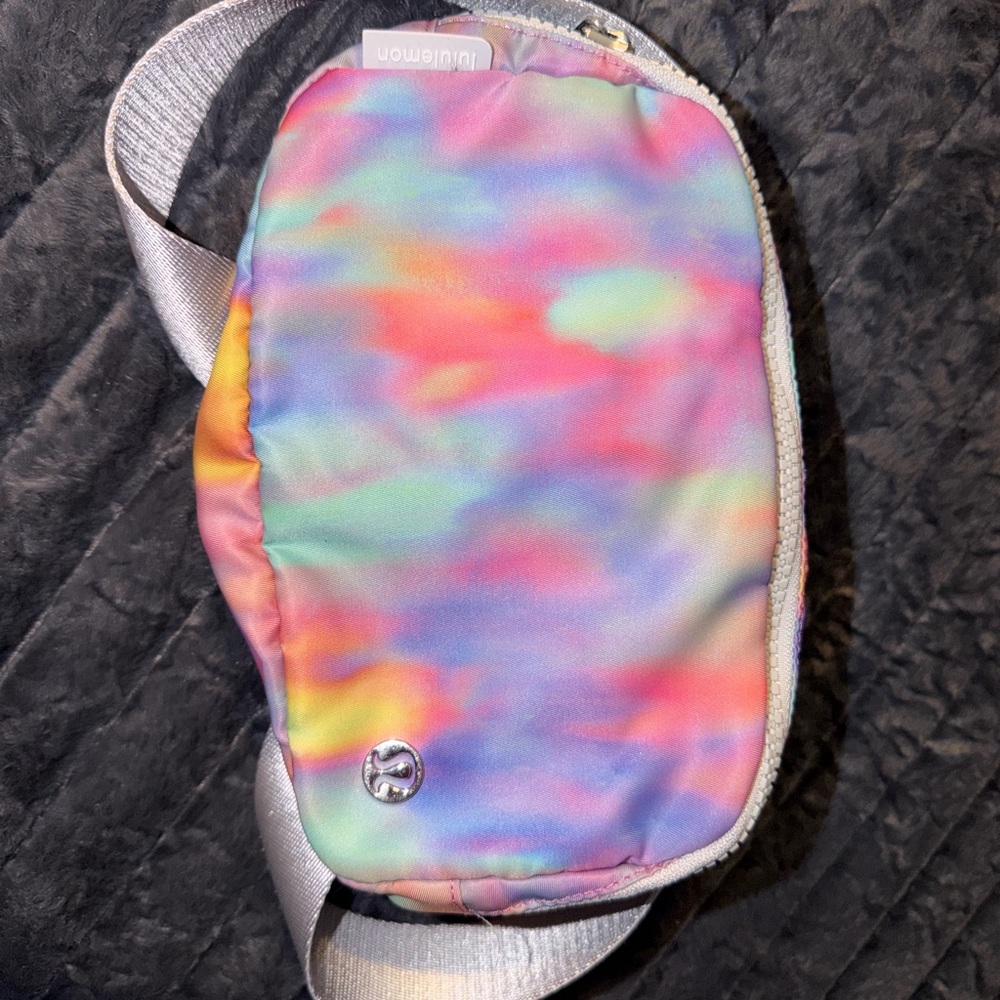 Lululemon Athletica Pastel Tie-Dye Crossbody Bag